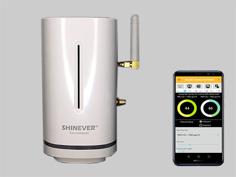 Environment Monitoring System: SHINEVER® Smart Home Stations SHS-101